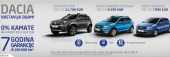 Dacia nastavlja sa sajamskom akcijom: 0% kamate i 7 godina garancije